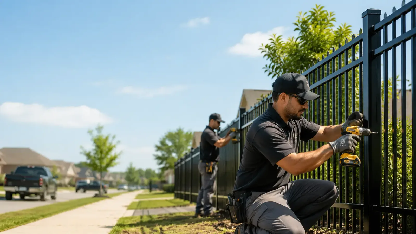 Metal Fence Installation in Lambert, MS